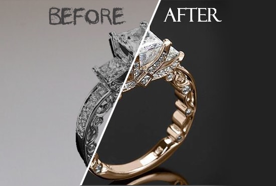 I will jewelry retouching and editing, amazon product pic edit