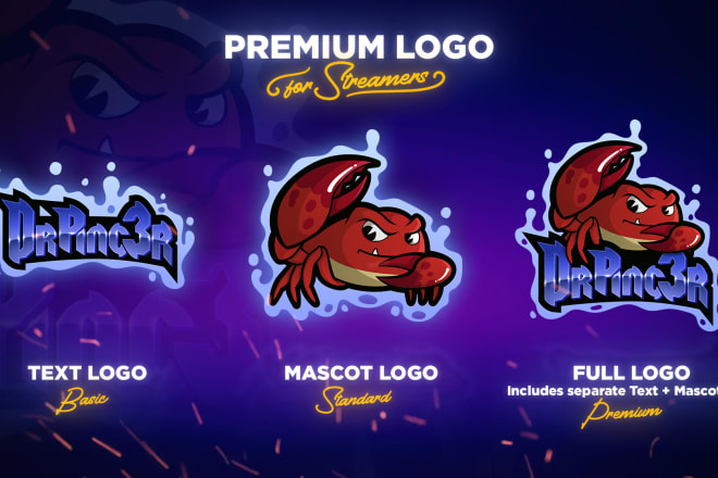 I will make a high quality logo for your team or channel