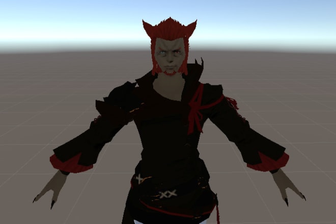 I will make a vrm model of your ffxiv character