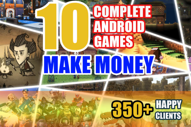 I will make android mobile game for your extra income in unity