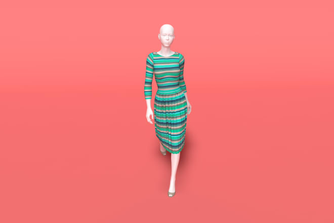 I will make any 3d fashion designs and patterns