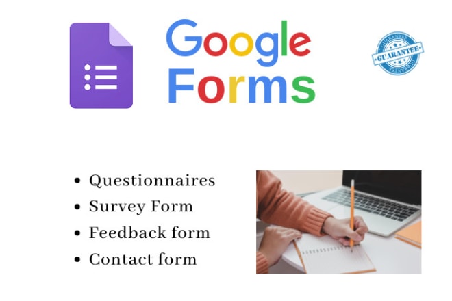 I will make any type of surveys, quiz, and online form using google form