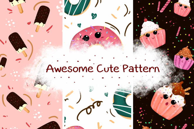 I will make awesome cute pattern for you