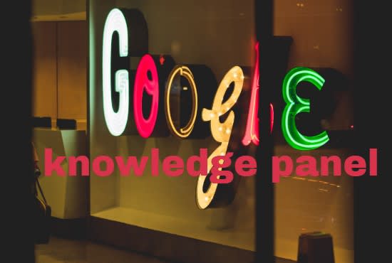 I will make awesome google knowledge panel for business, brand