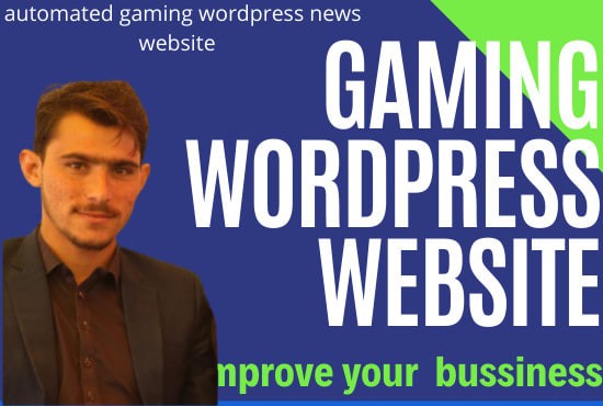 I will make be a gaming wordpress website for you ready to go