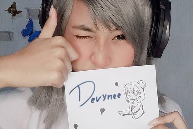 I will make fansign from any cosplayer, sfw or nsfw