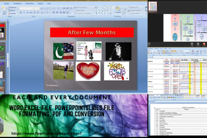 I will make microsoft word and excel documents file conversion to pdf and viceversa