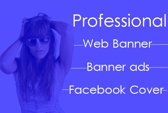 I will make web banner, website header, web ad banner