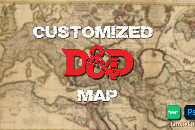 I will make you a dungeons and dragons map