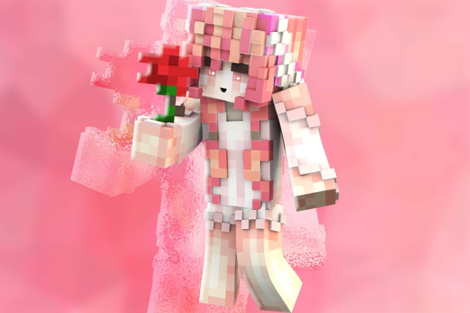 I will make you a minecraft profile picture or logo