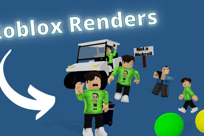 I will make you a roblox avatar render