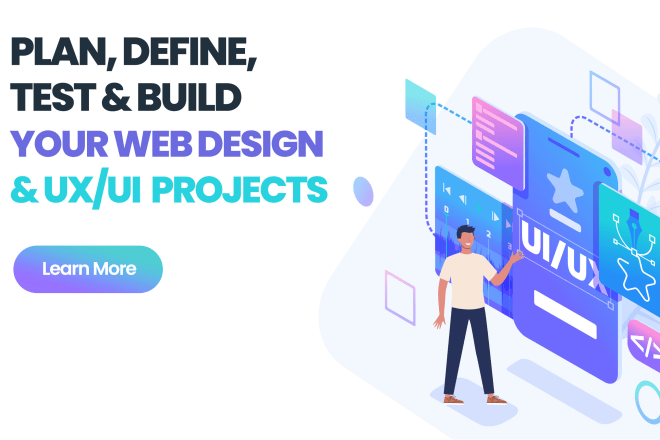 I will manage and plan your projects with ux ui design