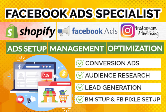 I will manage facebook ads campaign,fb advertising, fb marketing,instagram ads