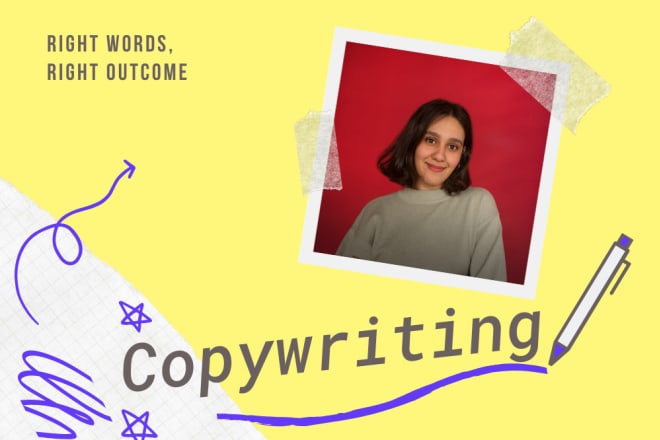 I will manage your copywriting needs