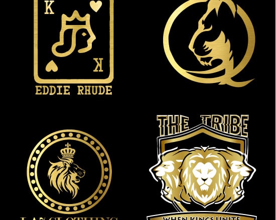 I will mascot lion tiger crown logo or tshirt design