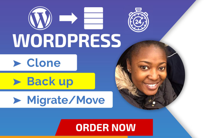 I will migrate, clone wordpress website to new host or domain