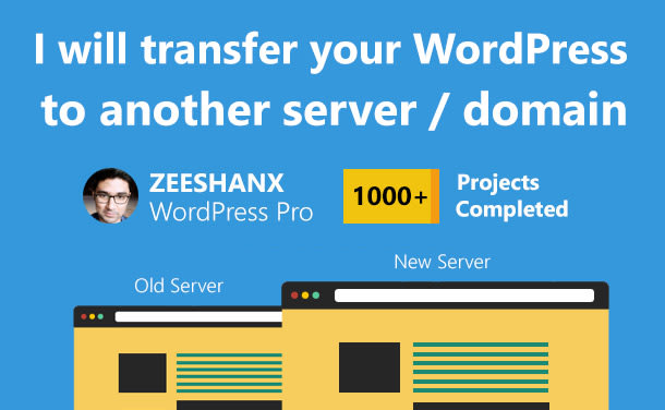 I will migrate your wordpress website to a new host or domain