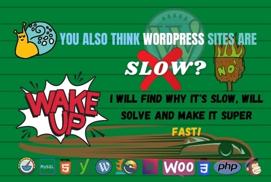 I will optimize wordpress website and make it super fast speedy
