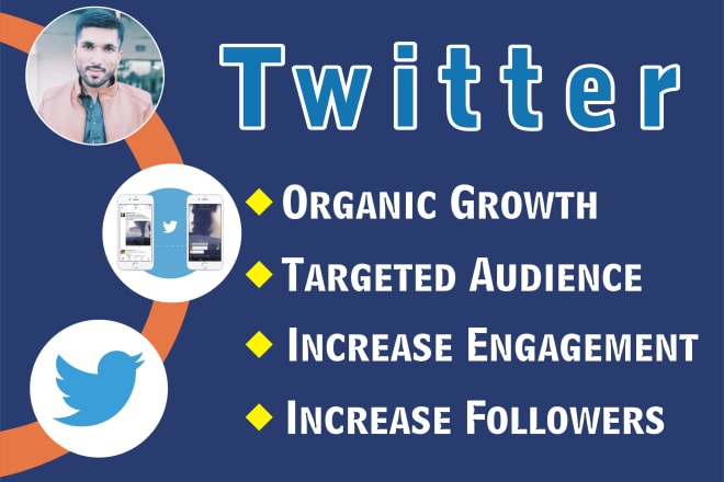 I will organic twitter growth and promotion