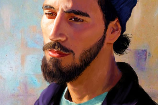 I will paint you a professional and artistic digital portrait