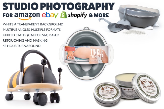 I will photograph your products for amazon, ecommerce, and more