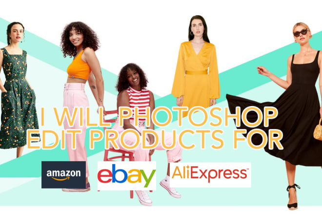 I will photoshop edit products for etsy, ebay, amazon, shopify
