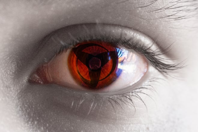 I will photoshop sharingan into your eye