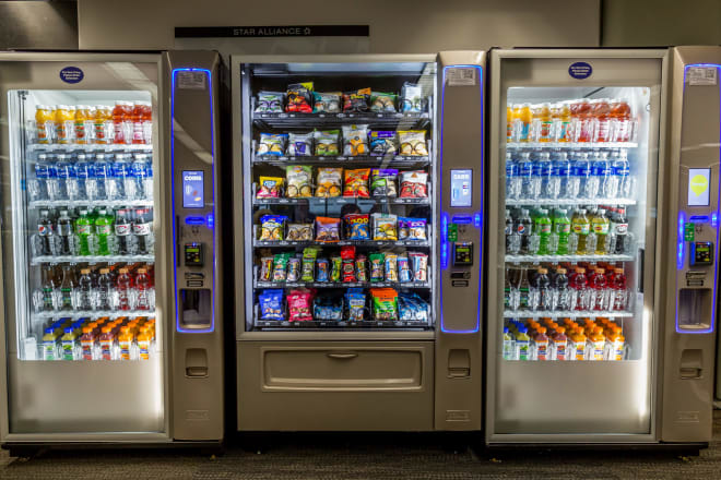 I will place vending machine by cold calling