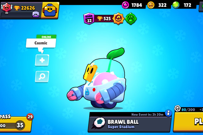 I will play brawl stars in your account