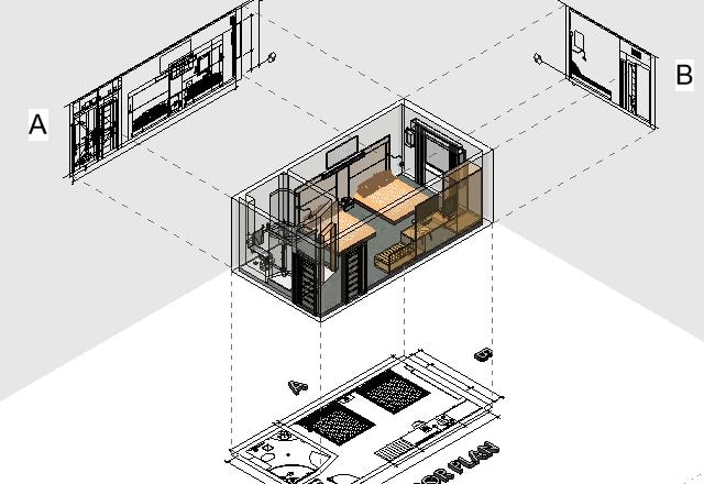 I will prepare 2d,3d and rendered drawing using revit software