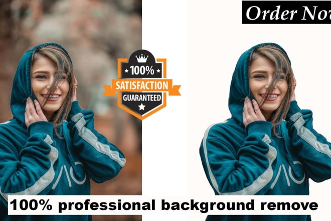 I will professional remove photo background on photoshop