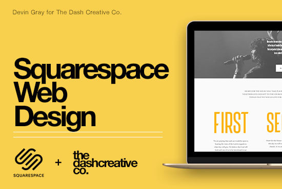 I will professionally design your squarespace website