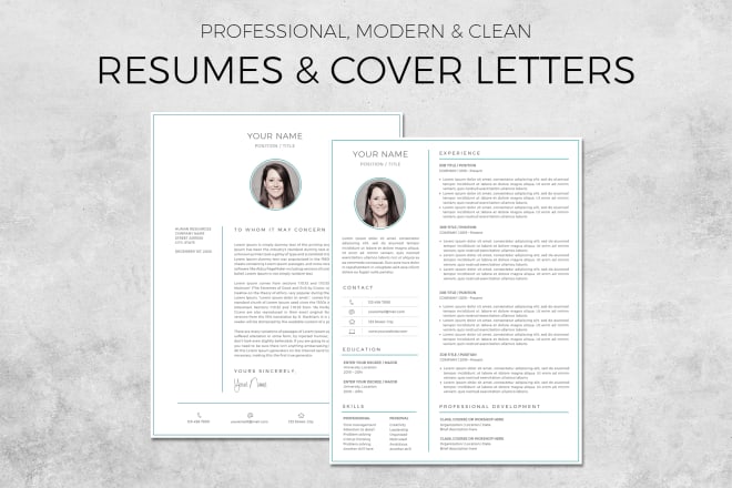I will professionally edit your resume and cover letter