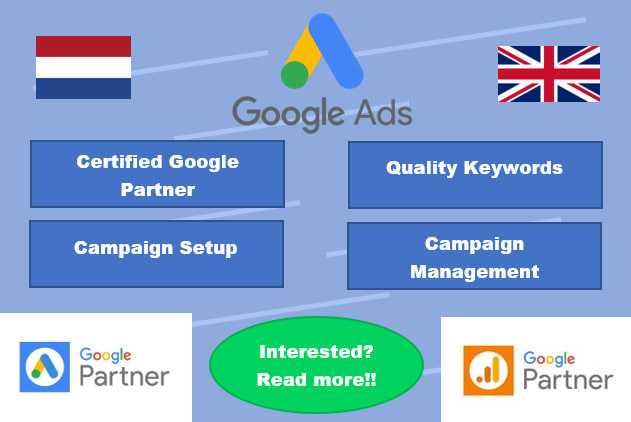 I will professionally manage or setup your PPC or google ads campaigns