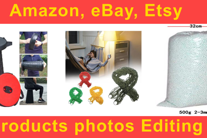 I will professionally photoshop edit product photos for etsy, amazon, ebay