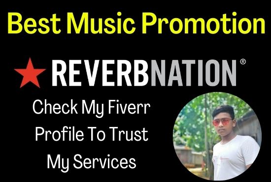 I will promote your reverbnation song on social media for viral