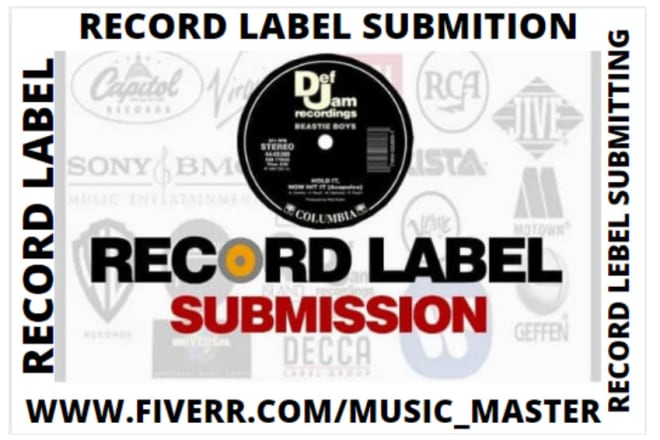 I will promote your songs to 500 verified major record label