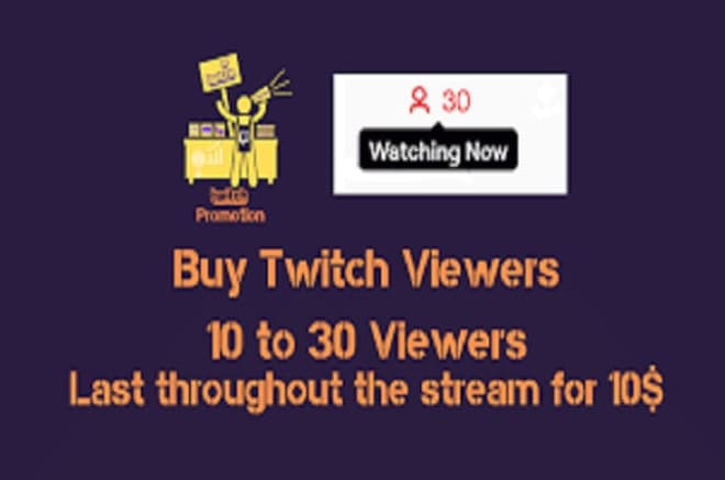 I will promote your twitch channel, twitch stream to grow viewers