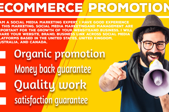 I will promote your website,online business,ecommerce promotion on social media people