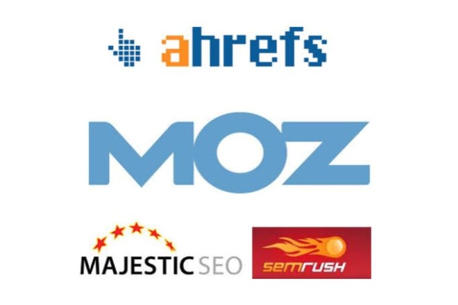 I will provide ahrefs, semrush majestic and moz reports for you