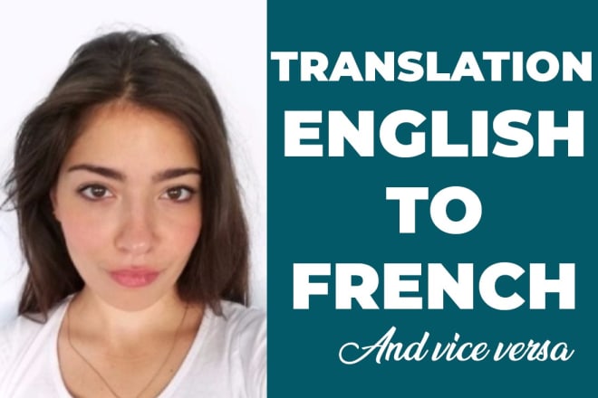 I will provide amazing english to french translation
