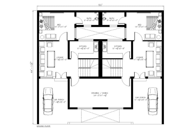 I will provide architect, draftsman service for house plan and commercial architecture