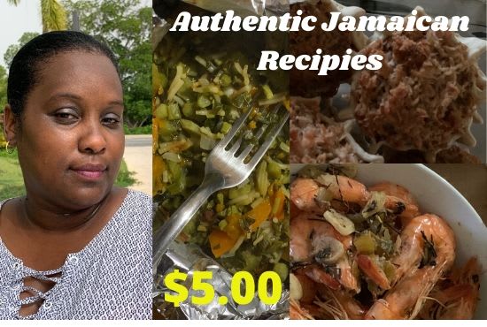 I will provide authentic jamaican recipes