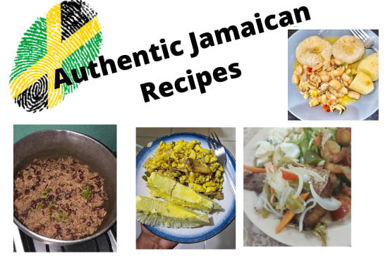 I will provide authentic jamaican recipes with cook time