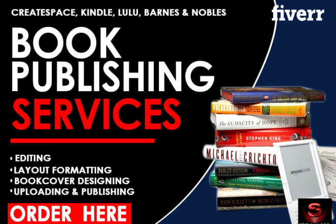 I will provide exclusive book publishing service