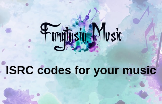 I will provide isrc codes for your digital music