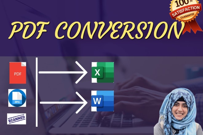 I will provide PDF conversion services