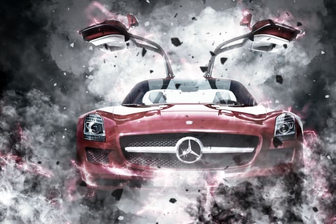 I will provide professional digital car edit and background effects