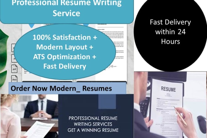 I will provide professional resume writing and tech resume service