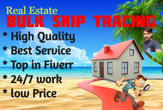I will provide quick skip tracing services at discount pricing